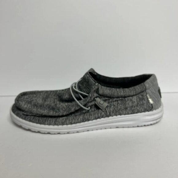 Hey Dude Mens Wally Stretch Loafer Gray 11 M main image 5